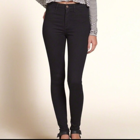 high rise jeans hollister